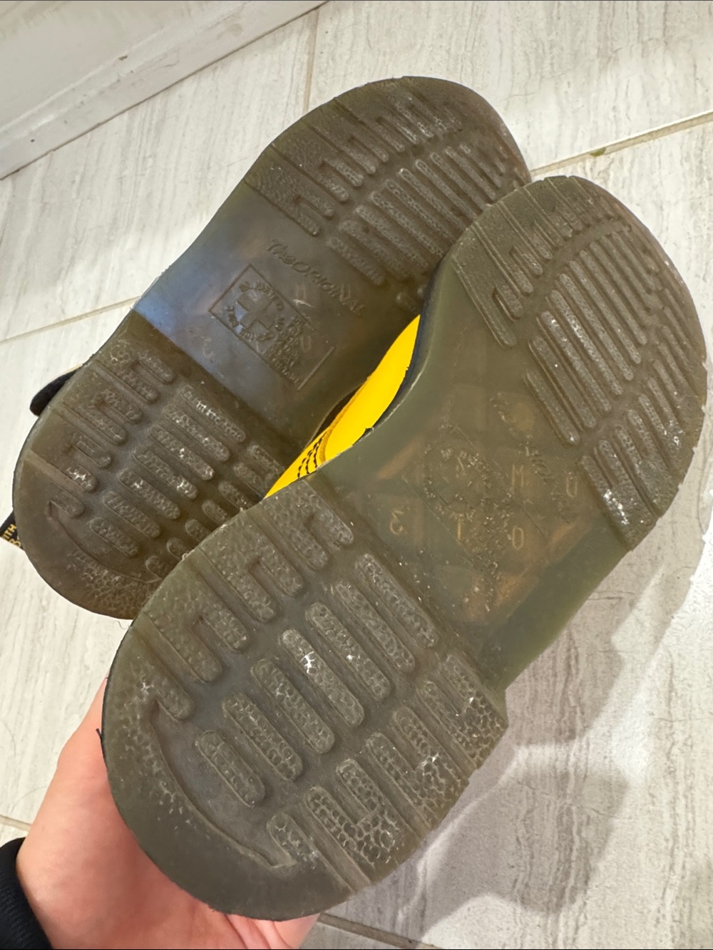 Dr. Martens Lace Up Boots Jake The Dog Collab - Picture 9 of 10